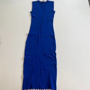 Zara Royal Blue Long Tank Dress